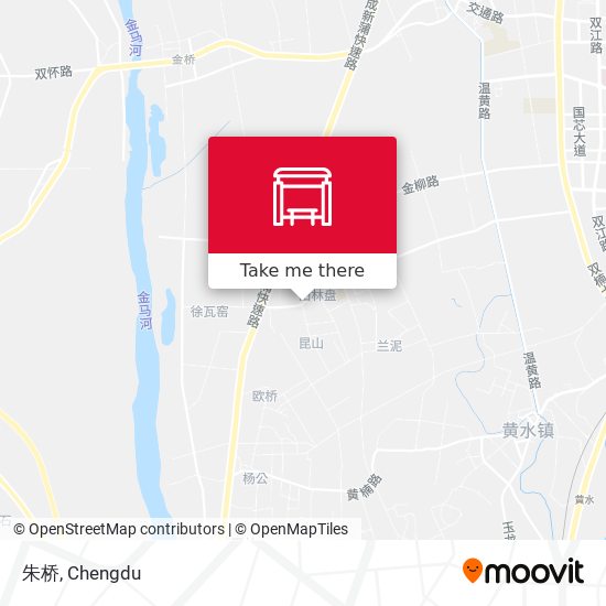 朱桥 map