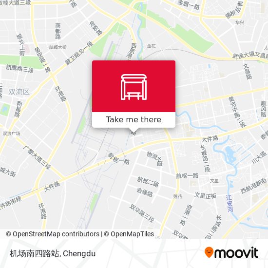 机场南四路站 map