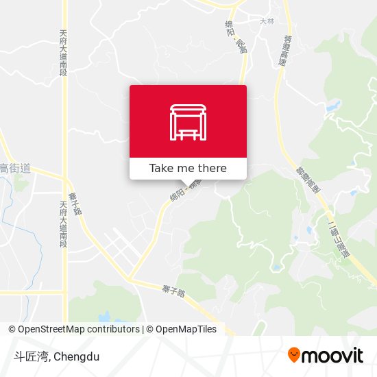 斗匠湾 map