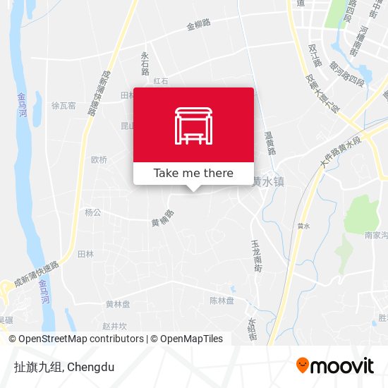 扯旗九组 map