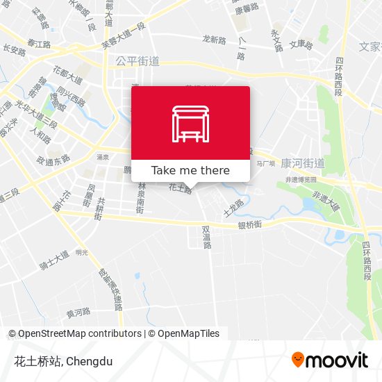 花土桥站 map