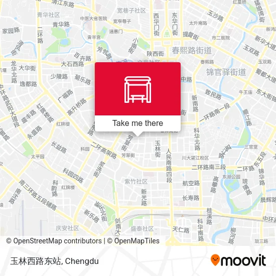 玉林西路东站 map