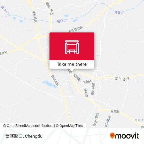 繁新路口 map