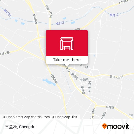 三益桥 map
