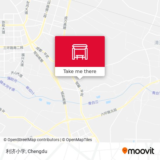 利济小学 map
