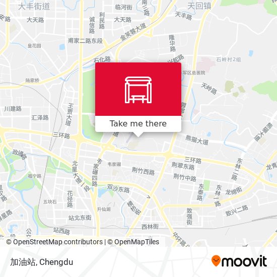 加油站 map
