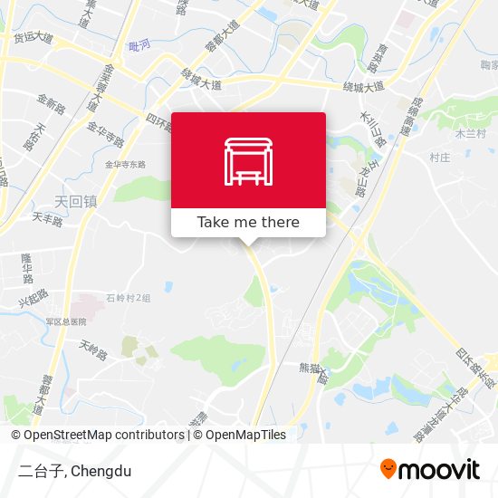 二台子 map
