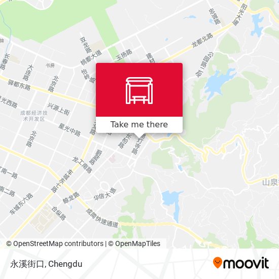 永溪街口 map