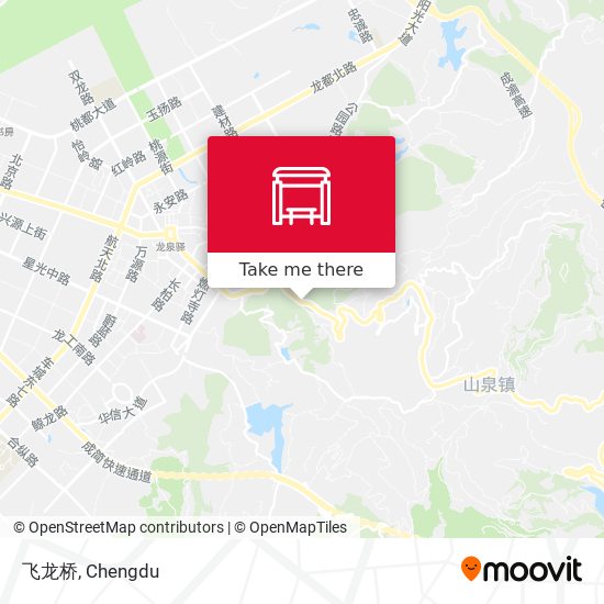 飞龙桥 map