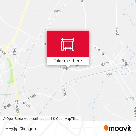 三号桥 map