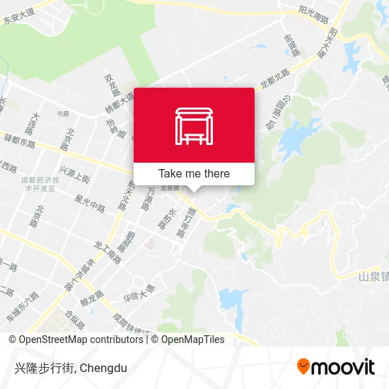 兴隆步行街 map