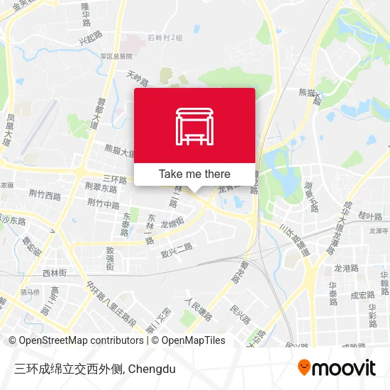 三环成绵立交西外侧 map