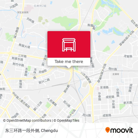 东三环路一段外侧 map