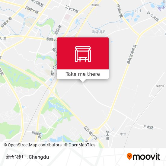 新华砖厂 map