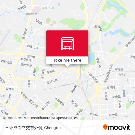 三环成绵立交东外侧 map