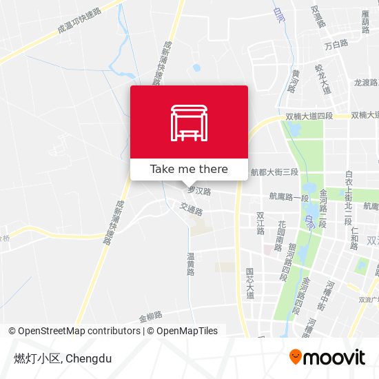 燃灯小区 map