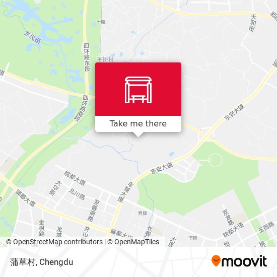 蒲草村 map
