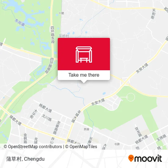 蒲草村 map