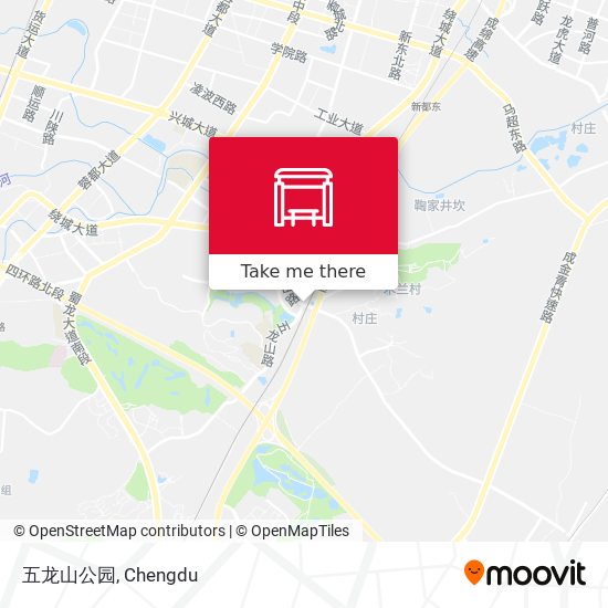 五龙山公园 map