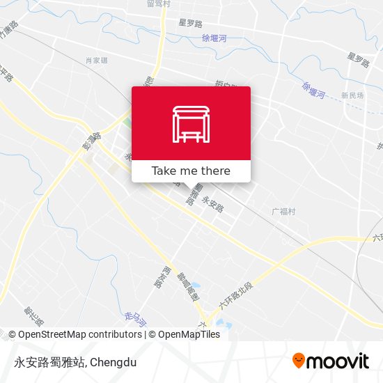 永安路蜀雅站 map