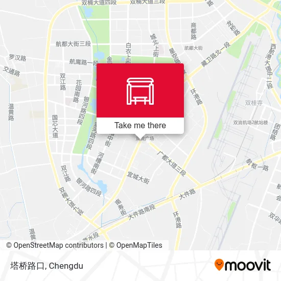 塔桥路口 map