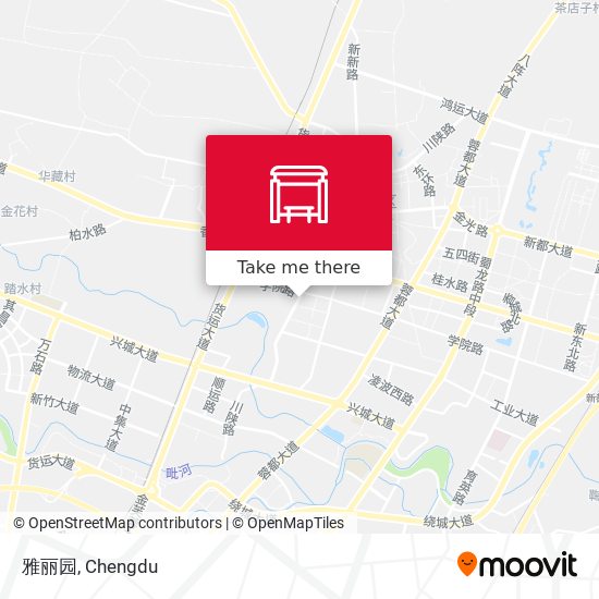 雅丽园 map