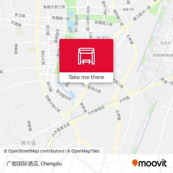 广都国际酒店 map