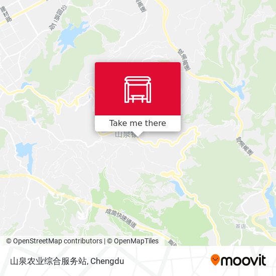 山泉农业综合服务站 map