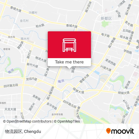 物流园区 map