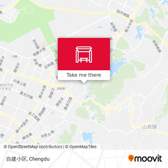 自建小区 map