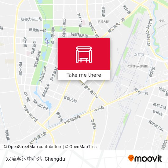双流客运中心站 map
