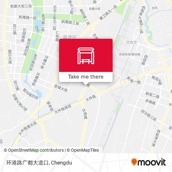 环港路广都大道口 map