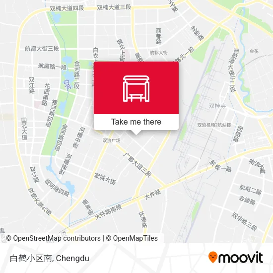 白鹤小区南 map