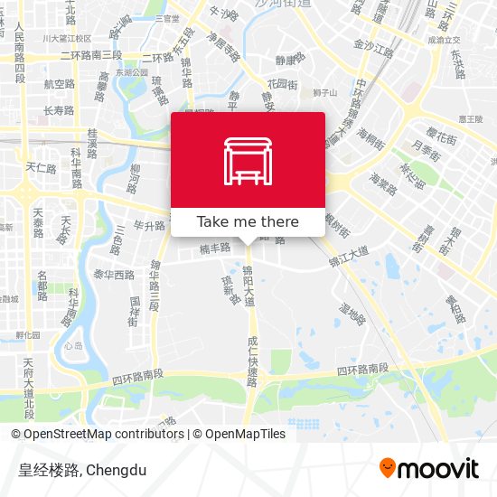 皇经楼路 map