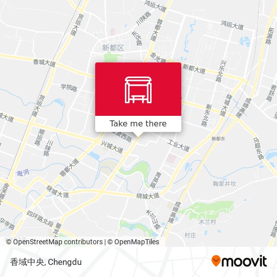 香域中央 map