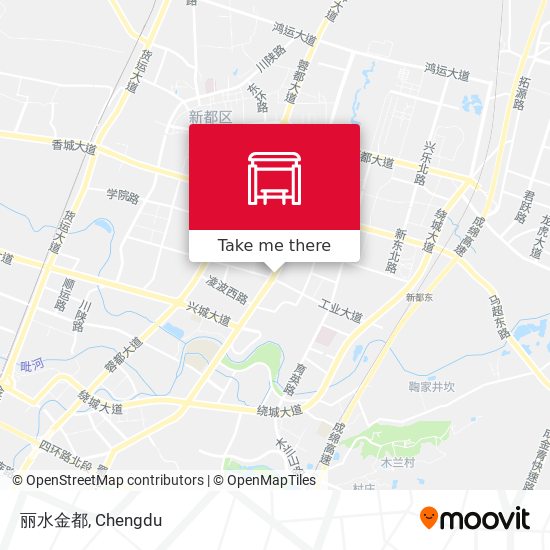 丽水金都 map