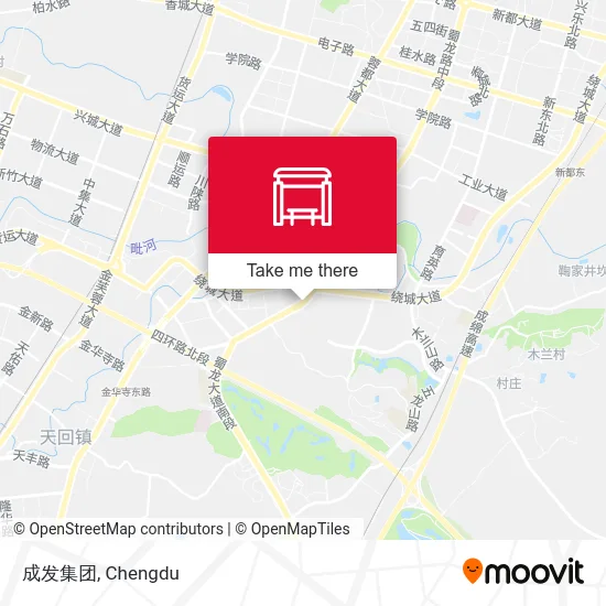 成发集团 map
