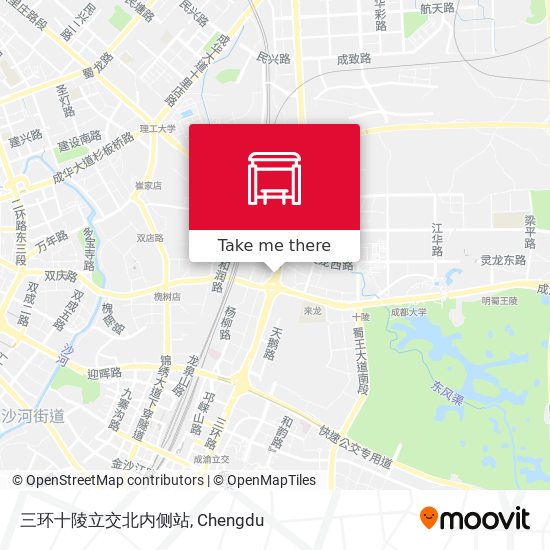 三环十陵立交北内侧站 map