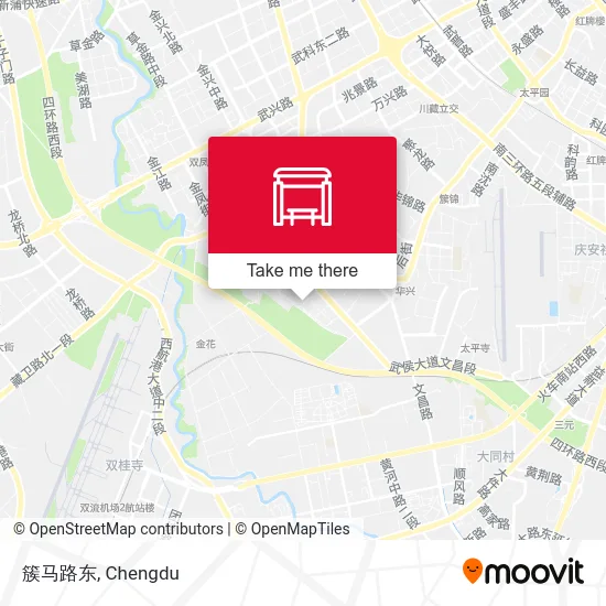 簇马路东 map
