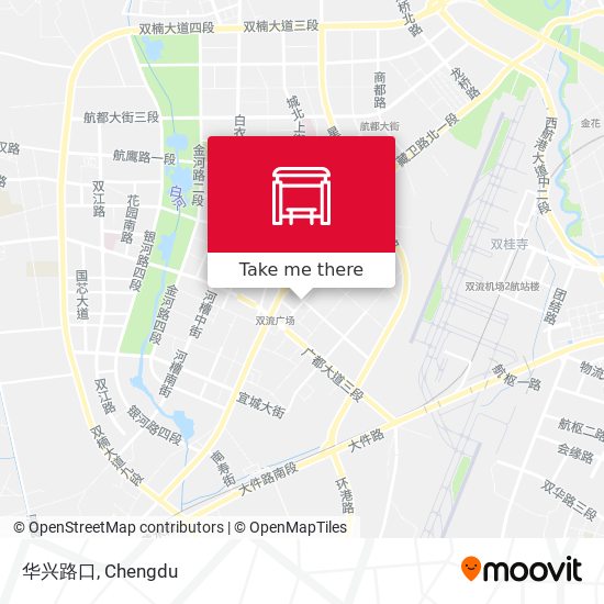 华兴路口 map