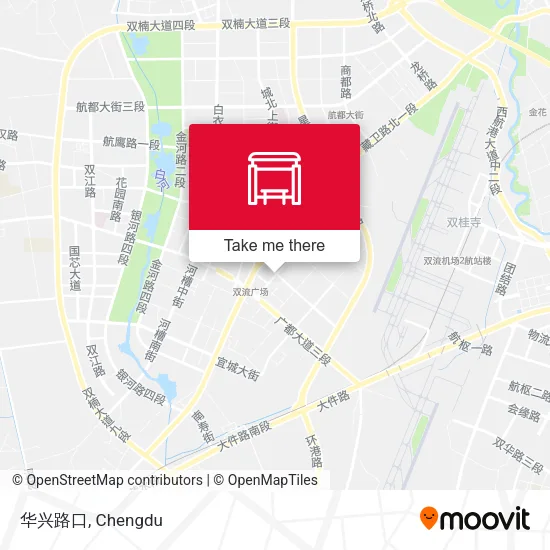 华兴路口 map