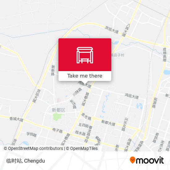 临时站 map