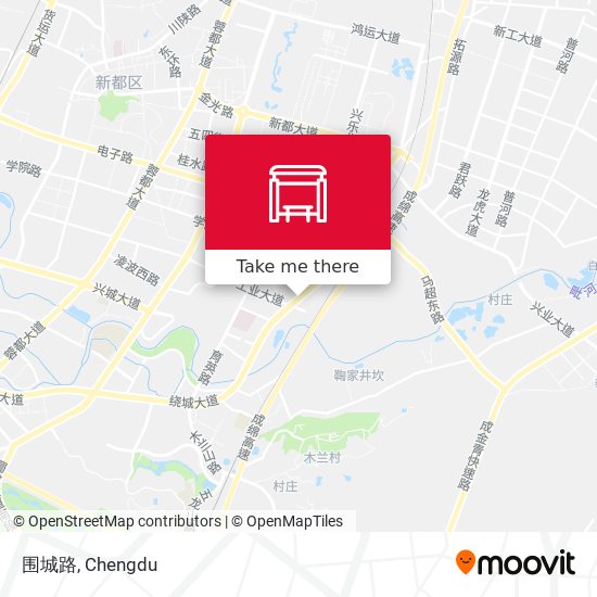 围城路 map