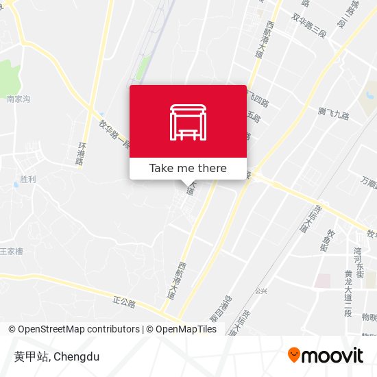黄甲站 map