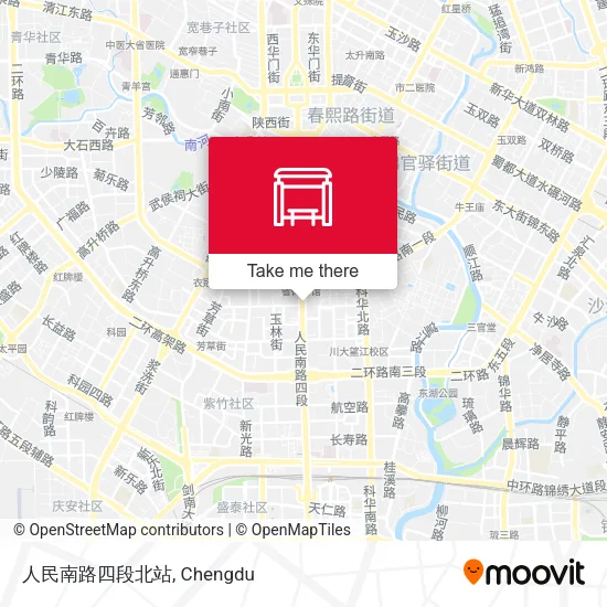 人民南路四段北站 map
