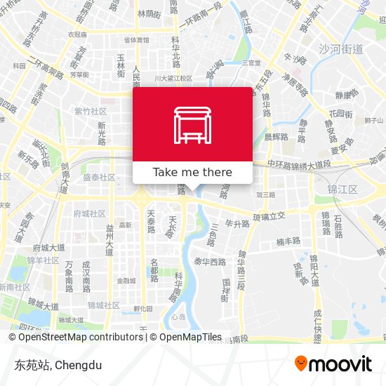 东苑站 map