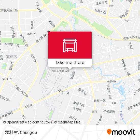 双桂村 map