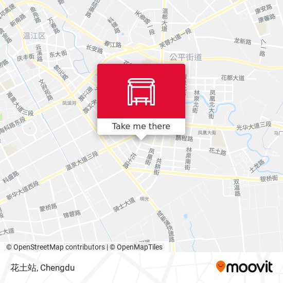 花土站 map