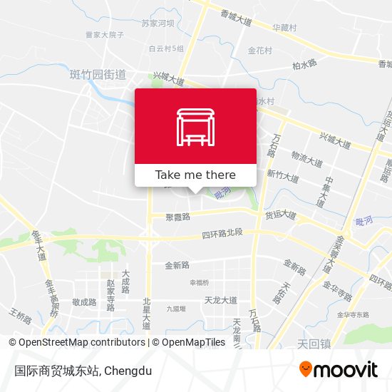 国际商贸城东站 map