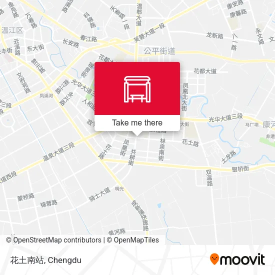 花土南站 map